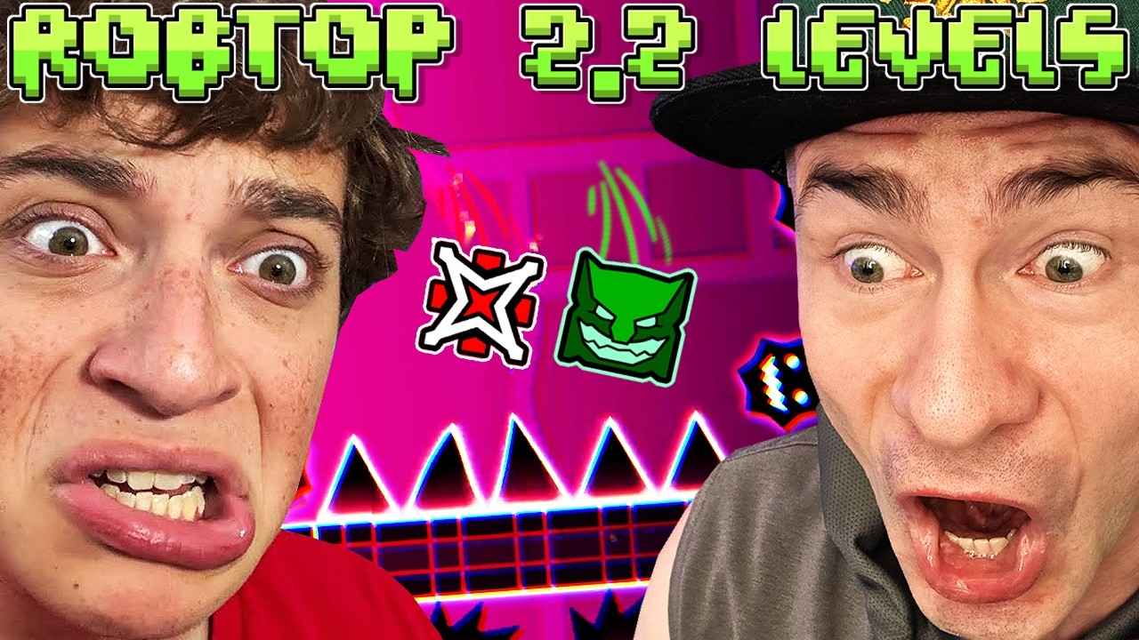 Vortrox VS EVW - Новые уровни RobTop 2.2