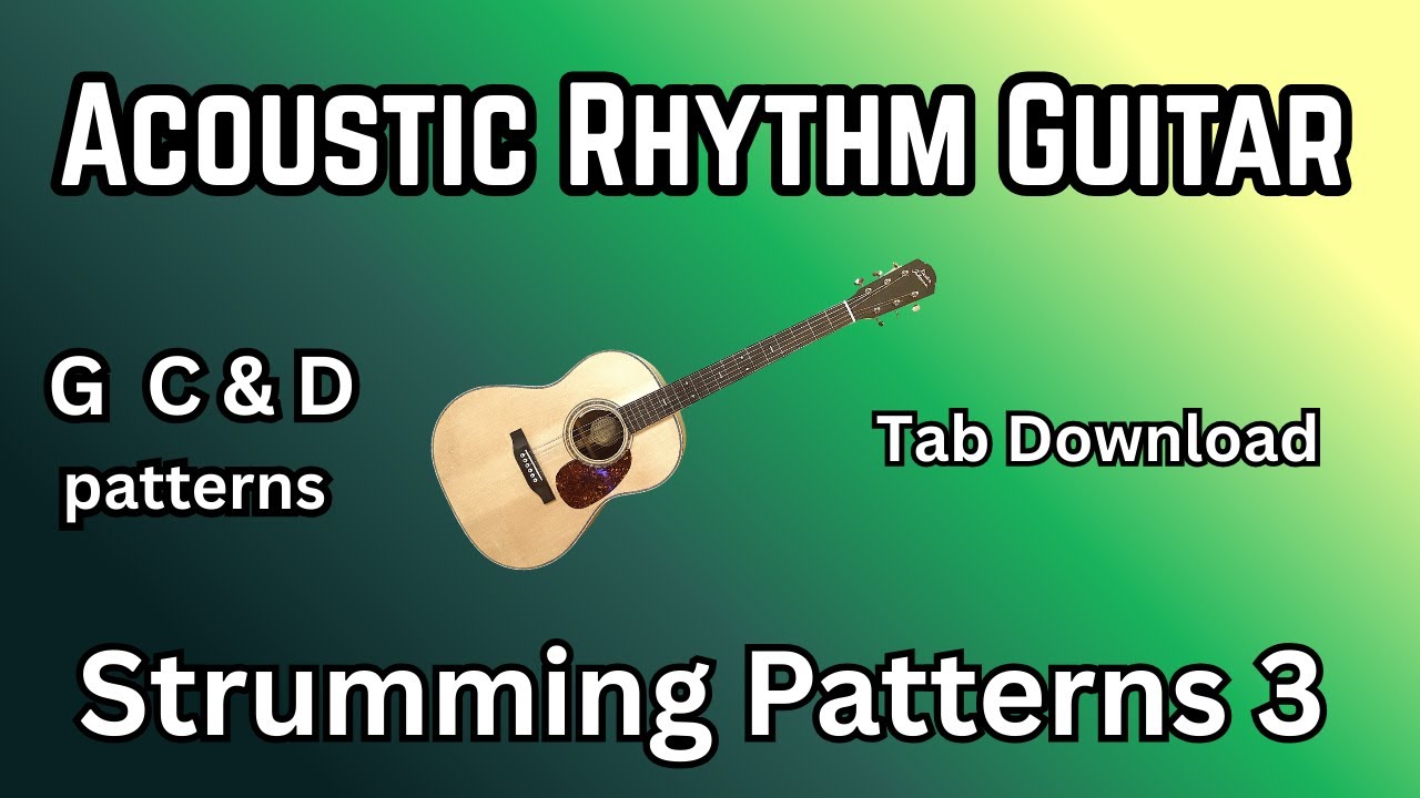 Acoustic Rhythm Guitar Strumming Patterns 3