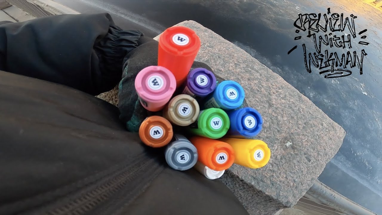 graffiti review with Wekman Molotow Permanent paint 320PP