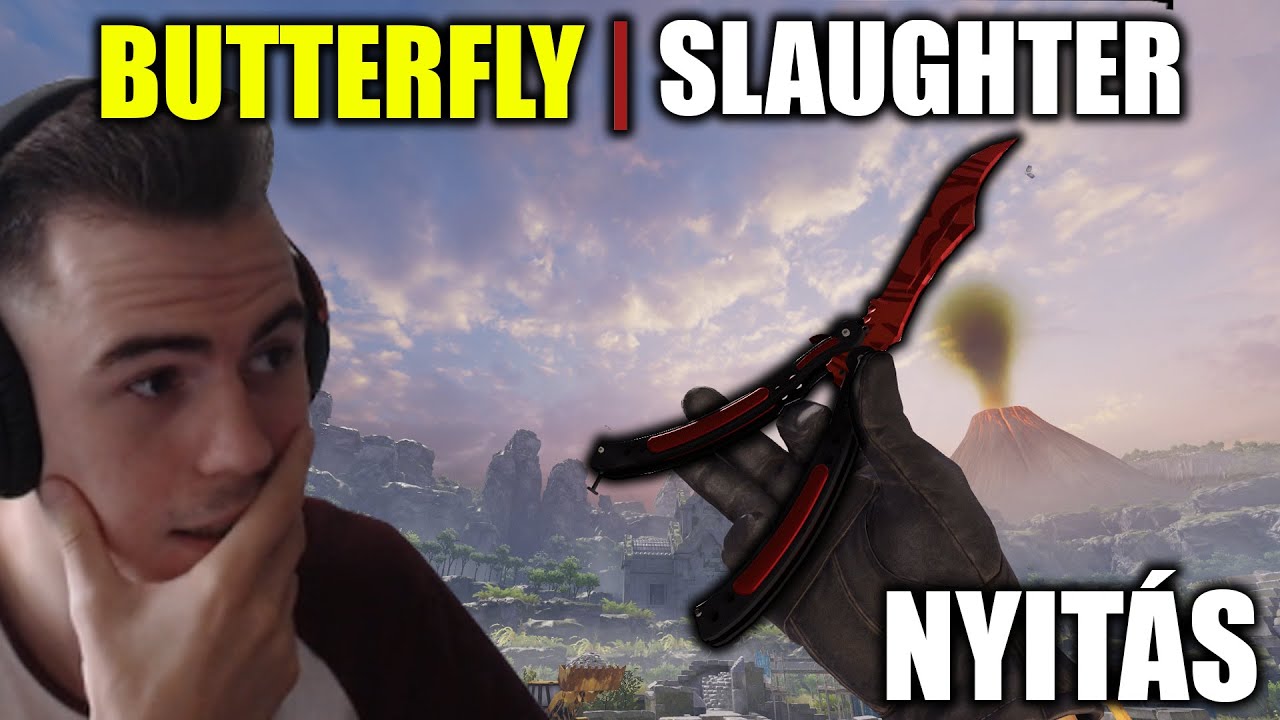 Nyitottunk EGY Butterfly | Slaughter Kést, De....😐 | CS2 Ládanyitogatás