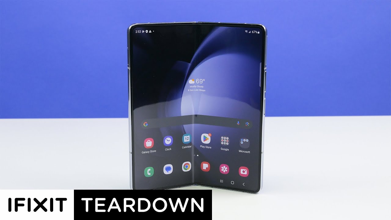 Разборка Galaxy Z Fold5: по-прежнему нет защиты от пыли