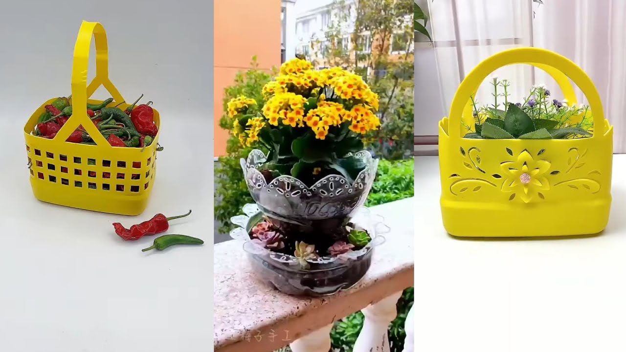Turn bottles into the best products, turn waste into good and beautiful appliances part 2