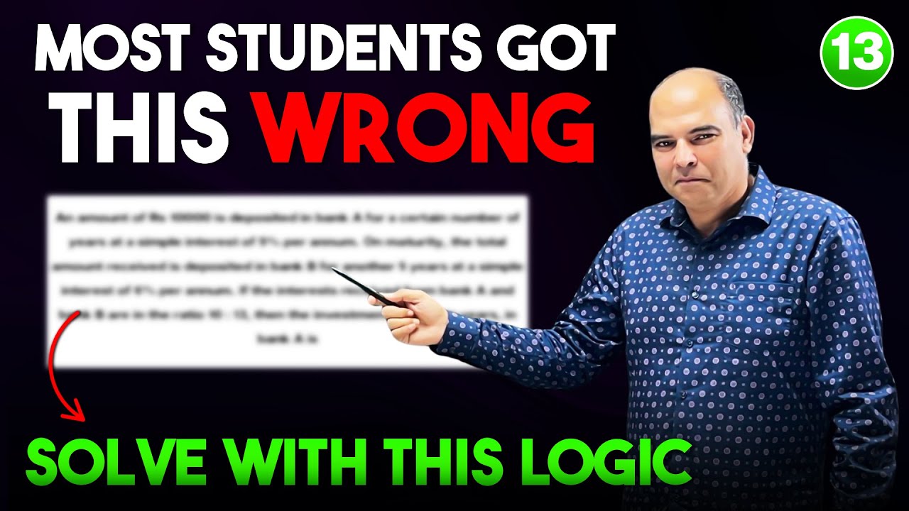 How to SOLVE a CAT Arithmetic Question like a 99.9%iler by Arun Sharma #cat2025