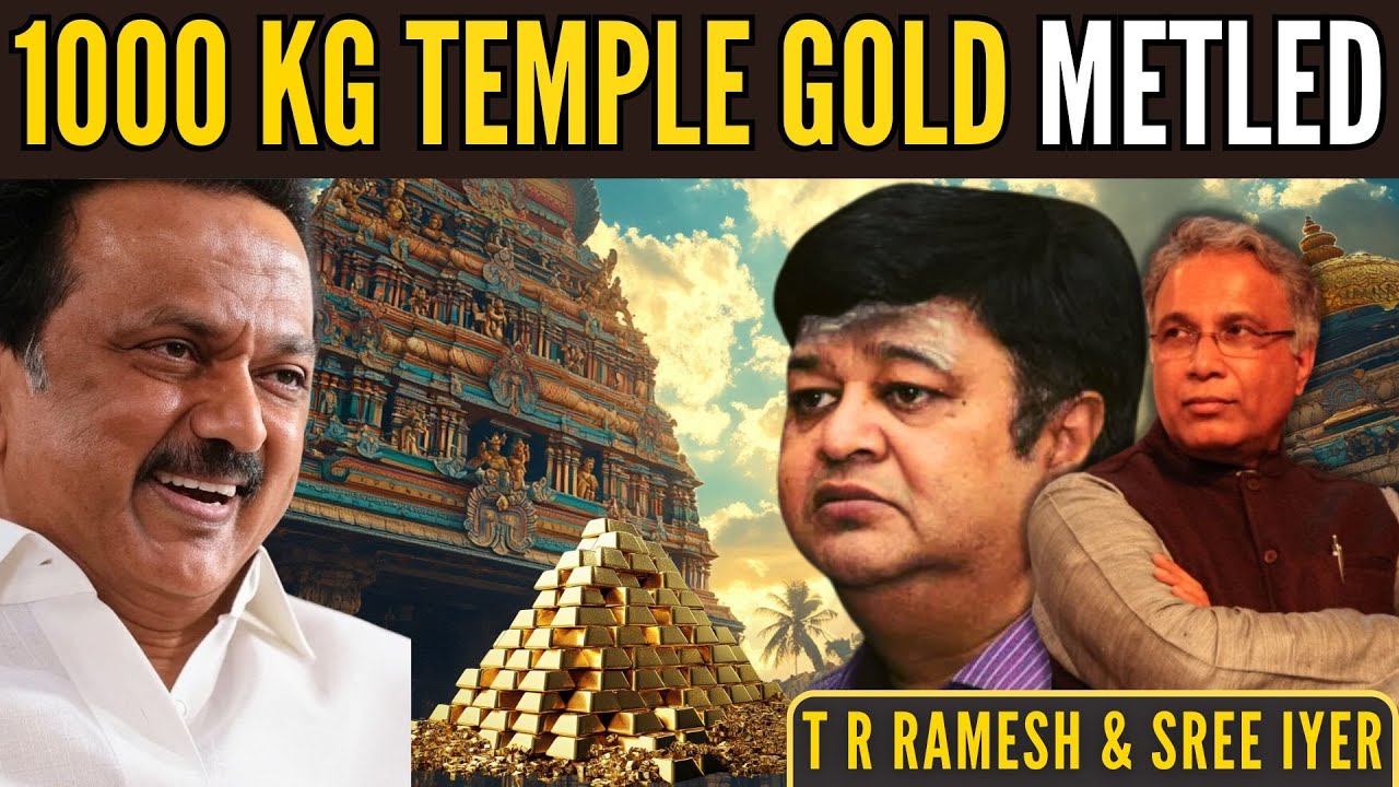 DMK's grand move to have 1000 KG Temple GOLD melted &bull; Transparent Process or Managed?