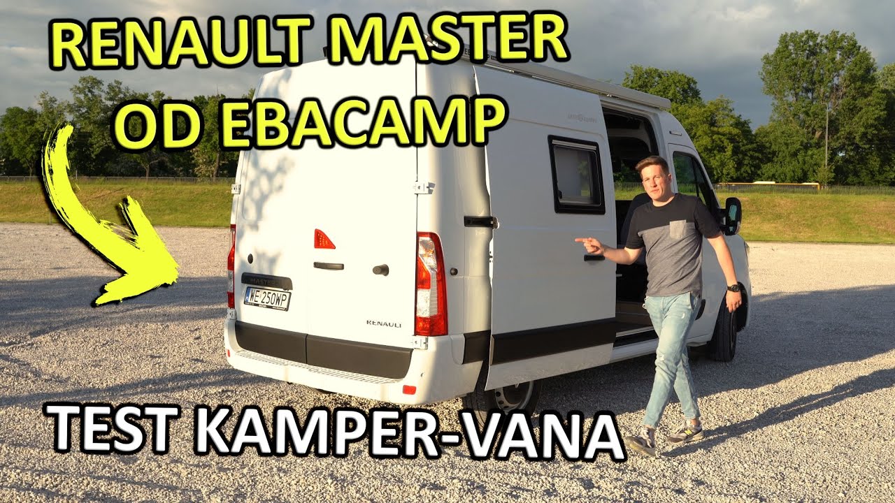 TEST Renault Master Ebacamp: Wakacje w kamperze z dala od innych? Nie dla każdego