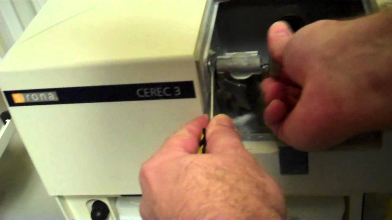 Bur Change for CEREC Red Cam