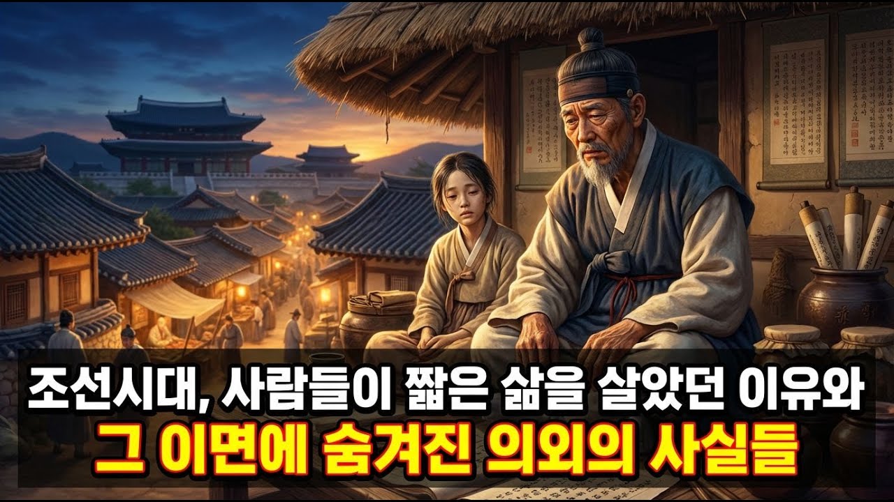 조선시대 평균 수명이 40세? 그 안에 숨겨진 진실을 파헤치다 #시니어 한국사