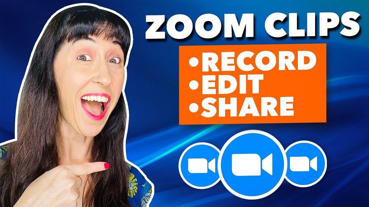How to Use Zoom Clips | NEW way to record + edit Zoom videos!