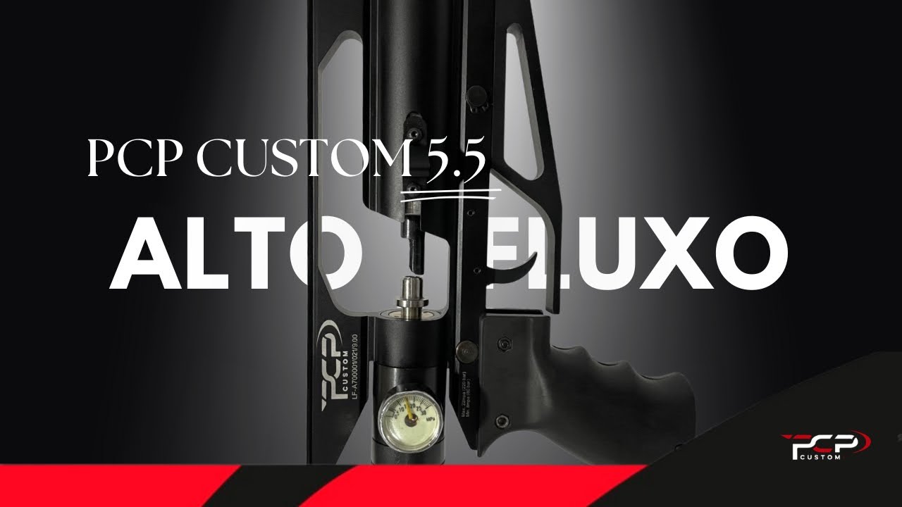 TESTE DE CAMPO! PCP Custom 5.5  ALTO FLUXO + cilindro chinês