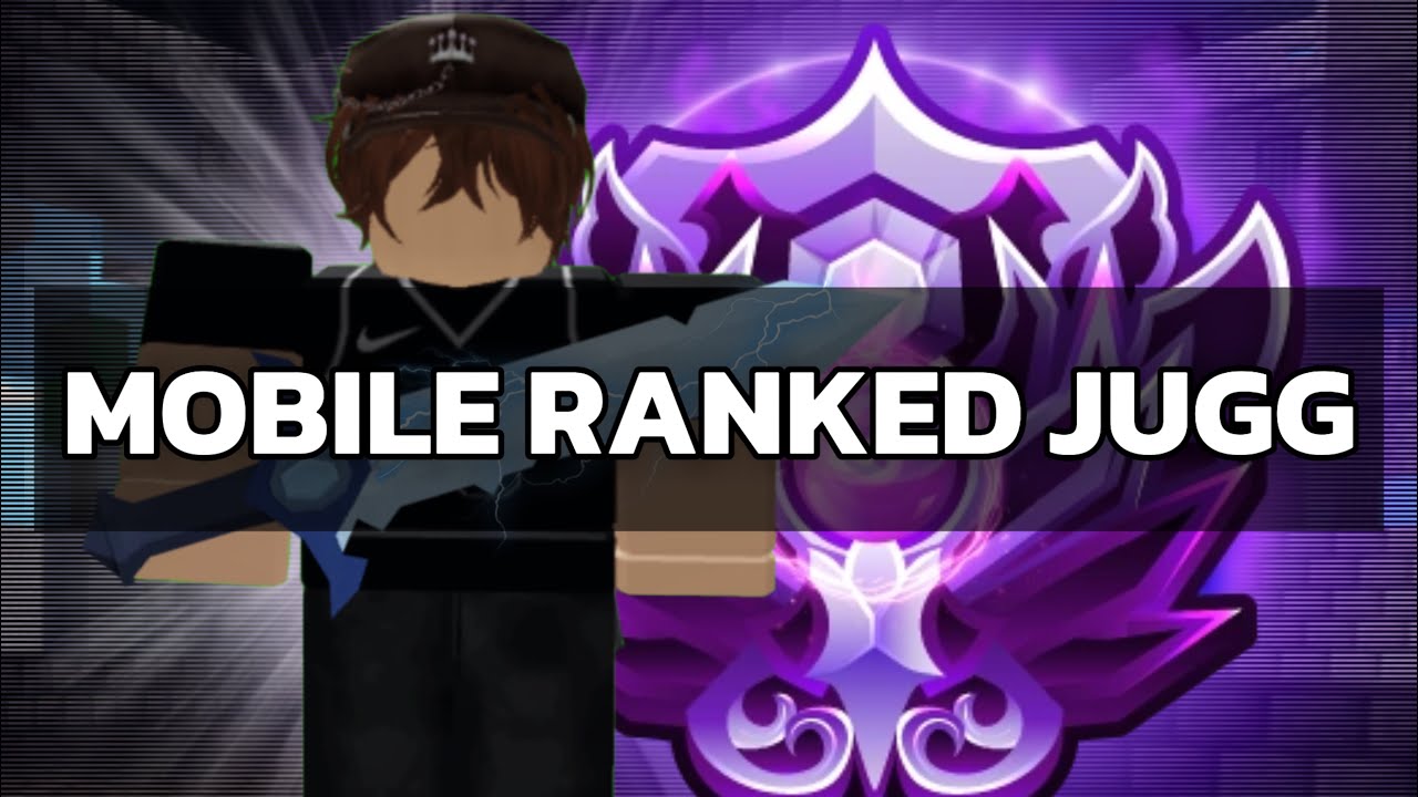 Destroying RANKED While JUGGING On MOBILE! (Roblox Bedwars)