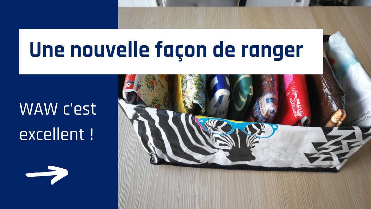 Une nouvelle façon de ranger !!!