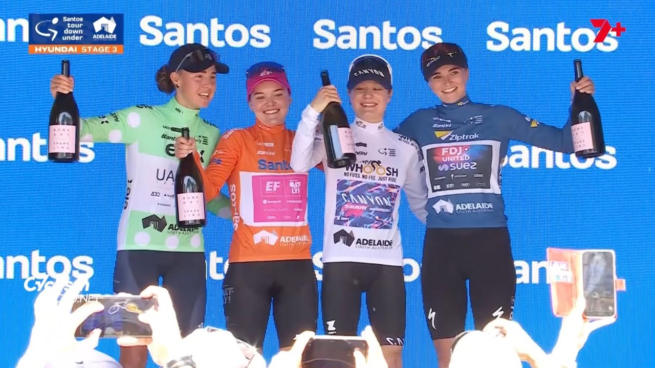 Santos Tour Down Under 2026 - Noemi Rüegg stage 3 and a perfect day, UAE Team frustrated HIGHLIGHTS