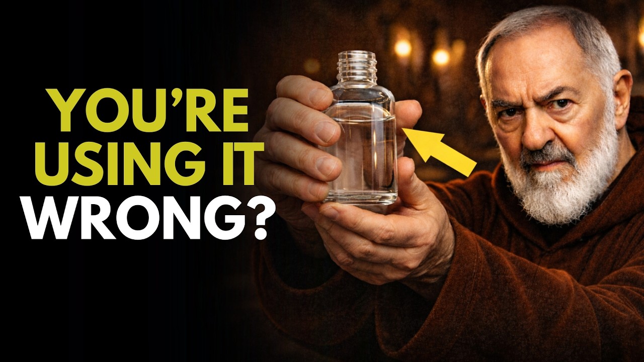 HOLY WATER ARE YOU USING IT WRONG (PADRE PIO)