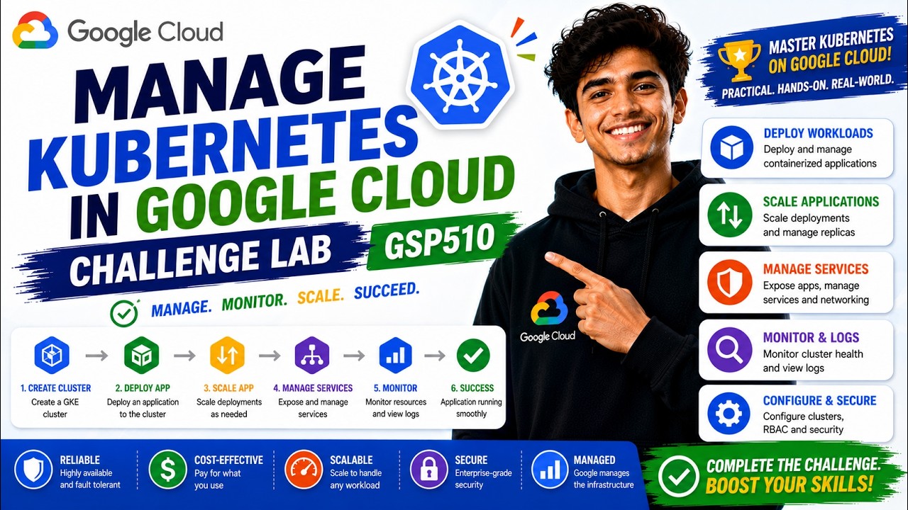Управление Kubernetes в Google Cloud: Challenge Lab #GSP510