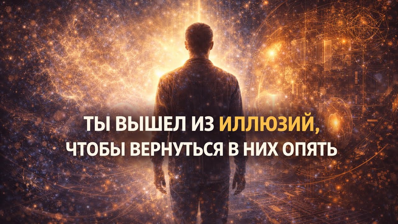 Поток с ключами от твоего духа. Выйди из иллюзий, а потом вернись в игру! 
