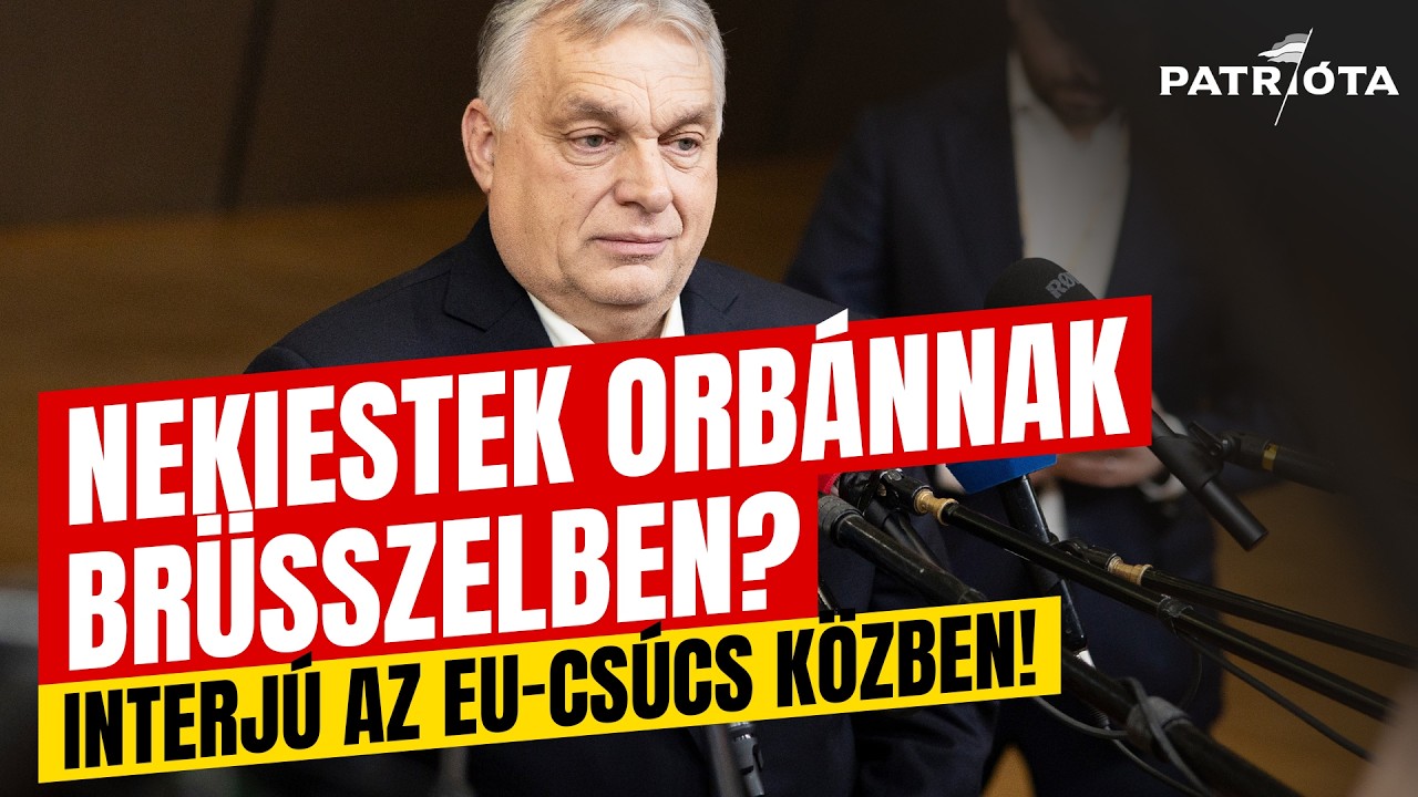 FRISS: Durva VESZEKED&Eacute;S Br&uuml;sszelben! ZSAROLJ&Aacute;K Orb&aacute;nt? A korm&aacute;nyfő a t&aacute;rgyal&aacute;s sz&uuml;net&eacute;ben elmondta!