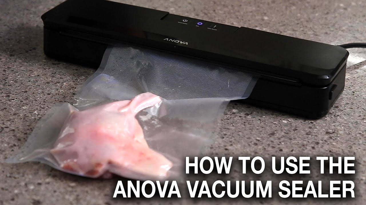 Как использовать вакуумный упаковщик Anova + обзор