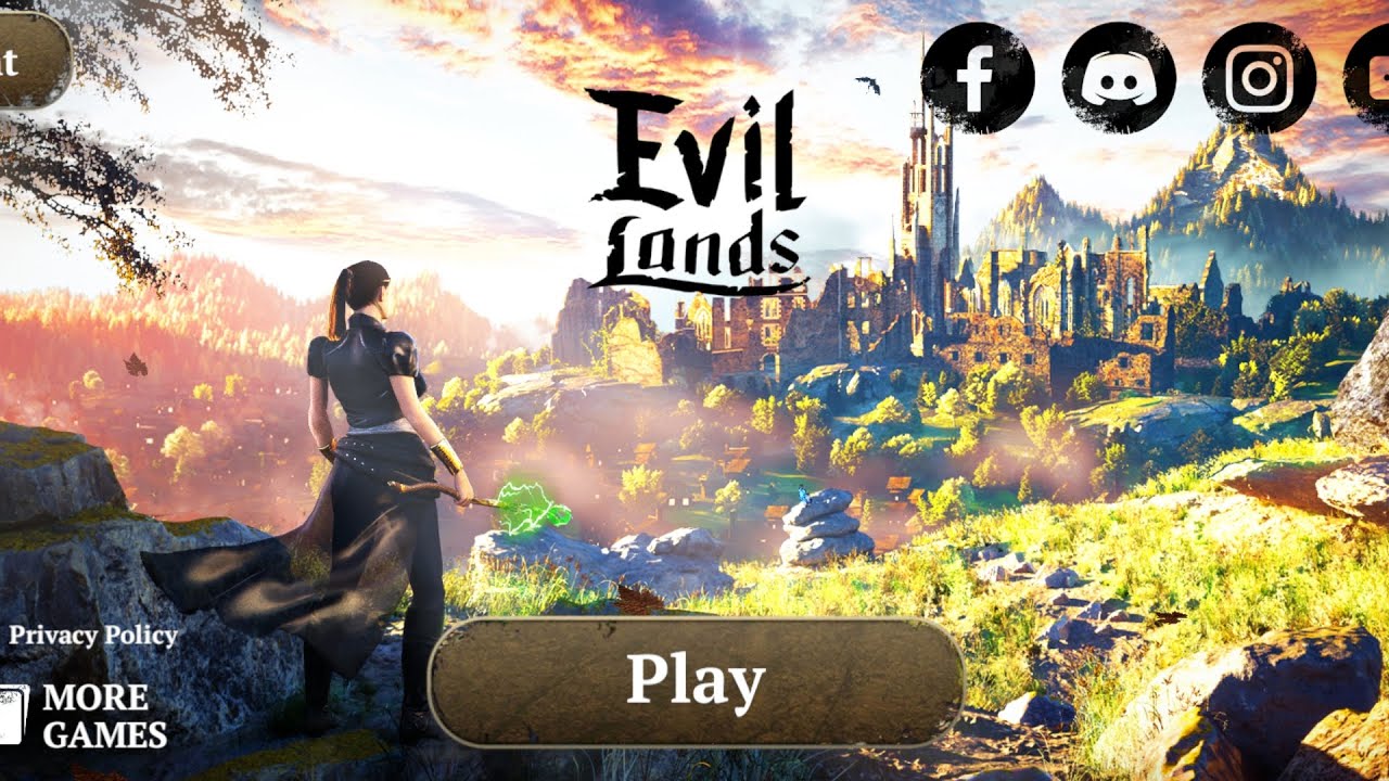 Evil Lands short Gameplay / 1 Legendary Platinum 