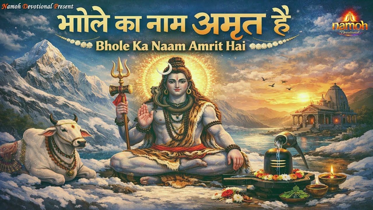 भोले का नाम अमृत है | Bhole Ka Naam Amrit Hai | New Hindi Devotional Bhajan | New Bhakti Song 2026