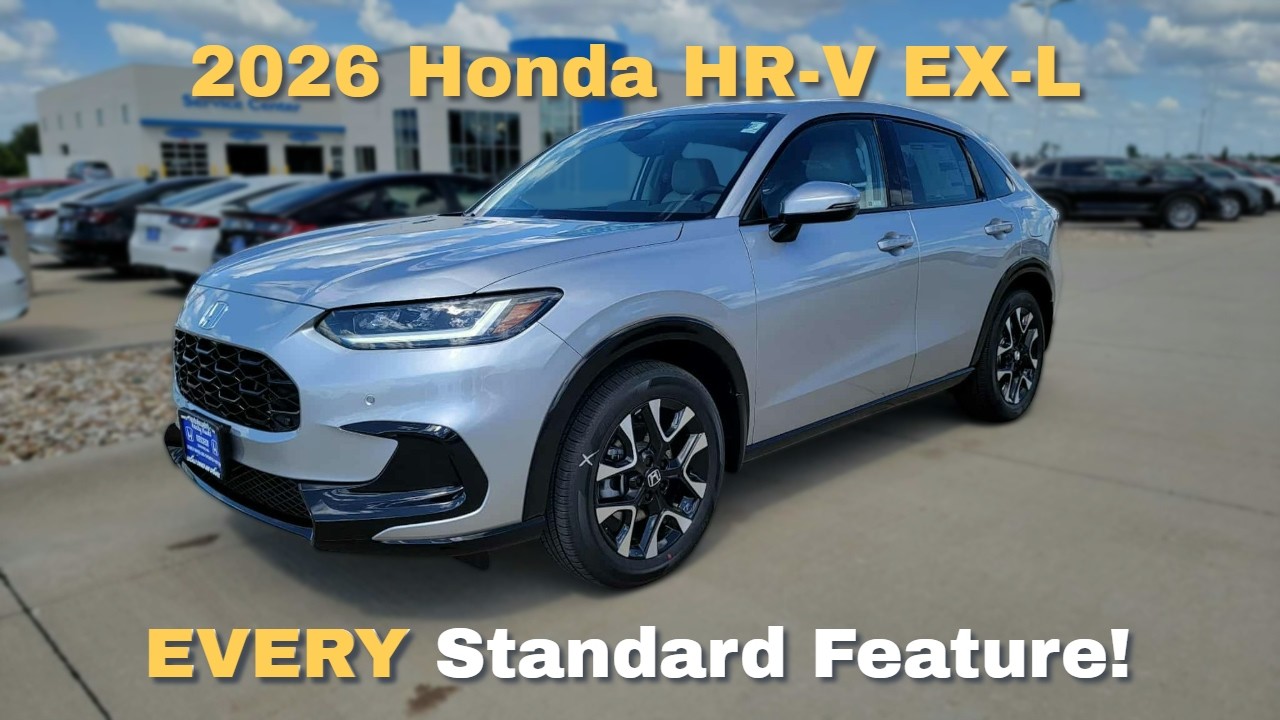 2026 Honda HR-V EXL Standard Features Walkaround Review