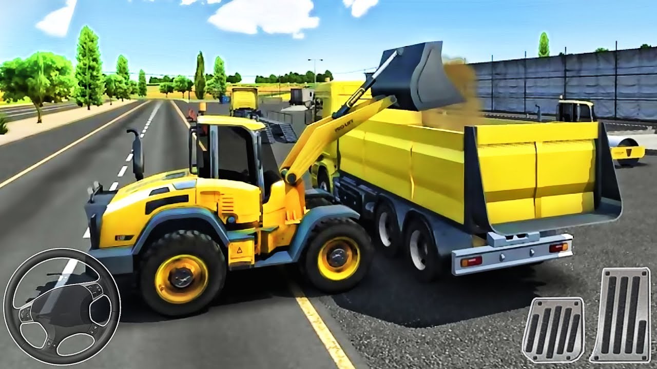 Drive Simulator 2 - Construction Vehicles Excavator, Truck - Best Android Gameplay