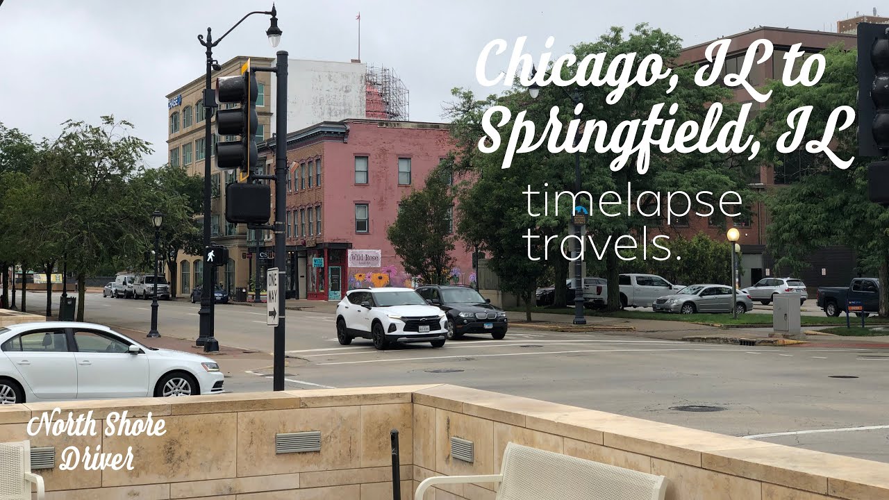 Chicago, IL to Springfield, IL - Timelapse Travels