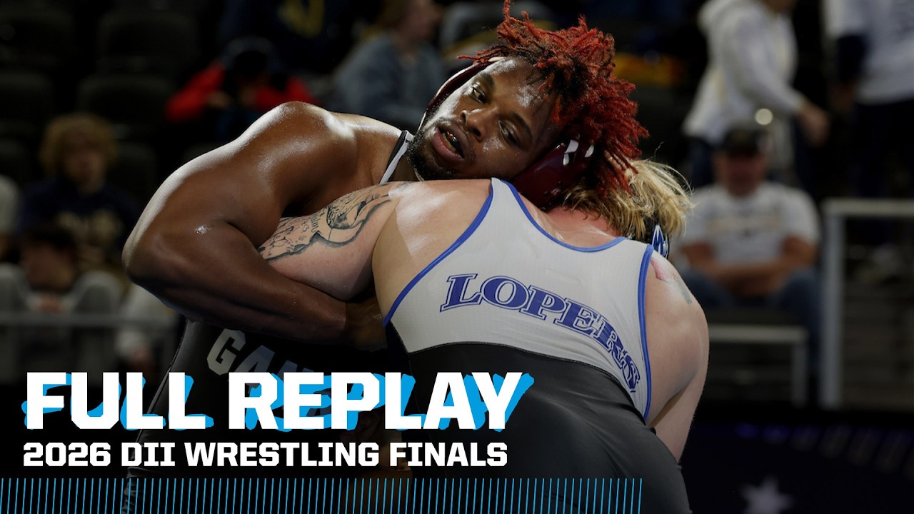 2026 NCAA DII wrestling championship finals | FULL REPLAY