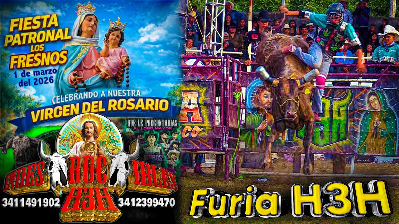 Furia Indestructible con el Poder de H3H Celebrando a Nuestra Virgen del Rosario en Los Fresnos Mich