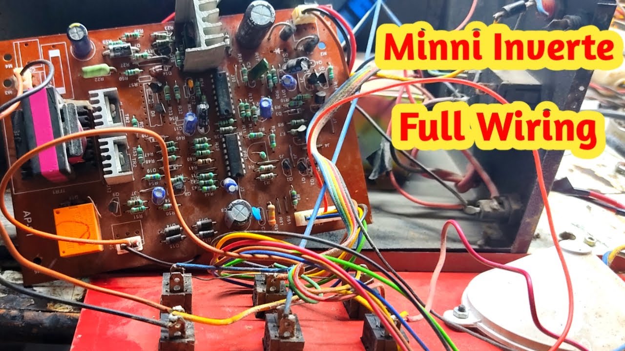 Minni Inverter Conection // Full Wiring Of Minni Inverter @bhrigunathvlog8020 @ATOZRepairing