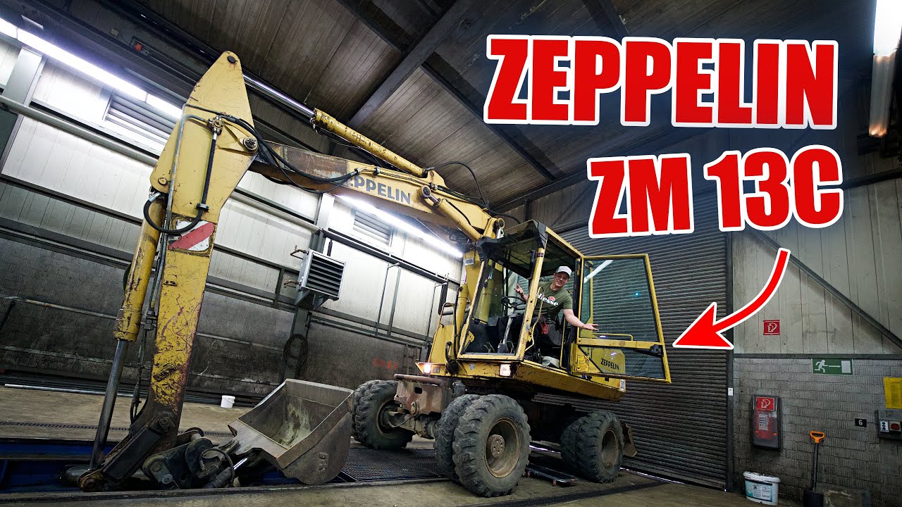 ❗️ZEPPELIN ZM 13C KULT- BAGGER bekommt neues LEBEN 🚧👨🏼‍🔧 | ItsMarvin