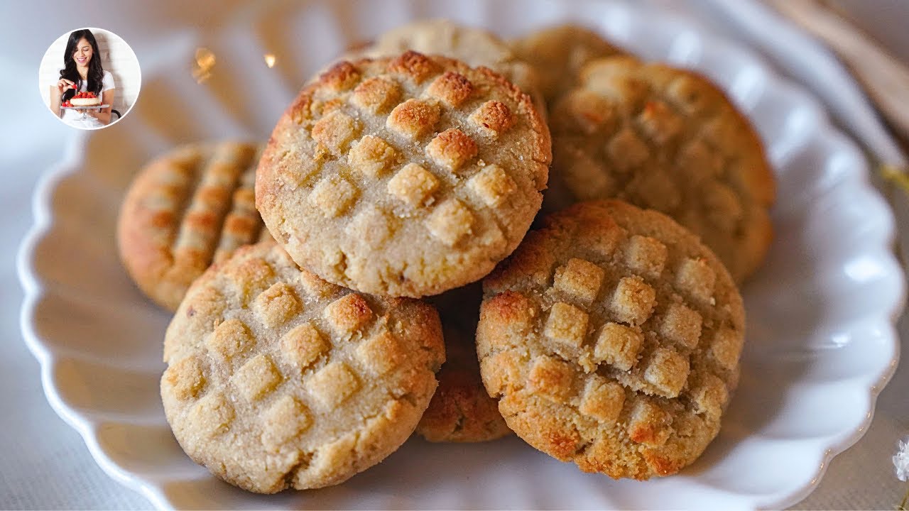 Galletas Perfectas con 2 Ingredientes! | Sin Azúcar, Sin Gluten, Sin Lácteos, Sin Huevo | Auxy