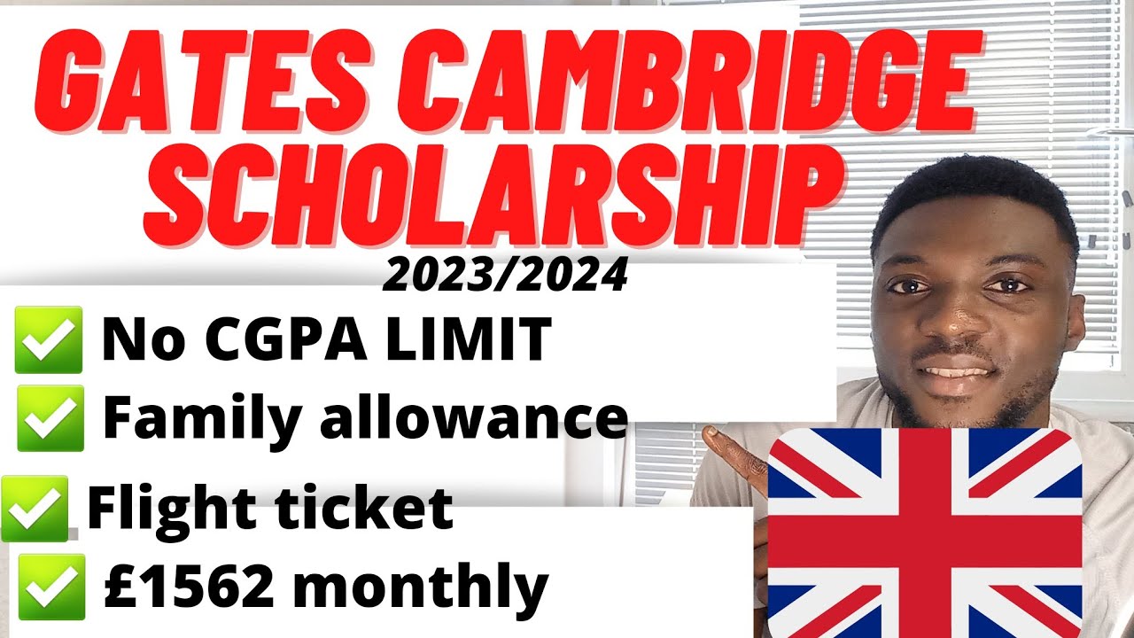 Fully Funded Gates Cambridge Scholarship at University of Cambridge UK 🇬🇧,  | How to apply