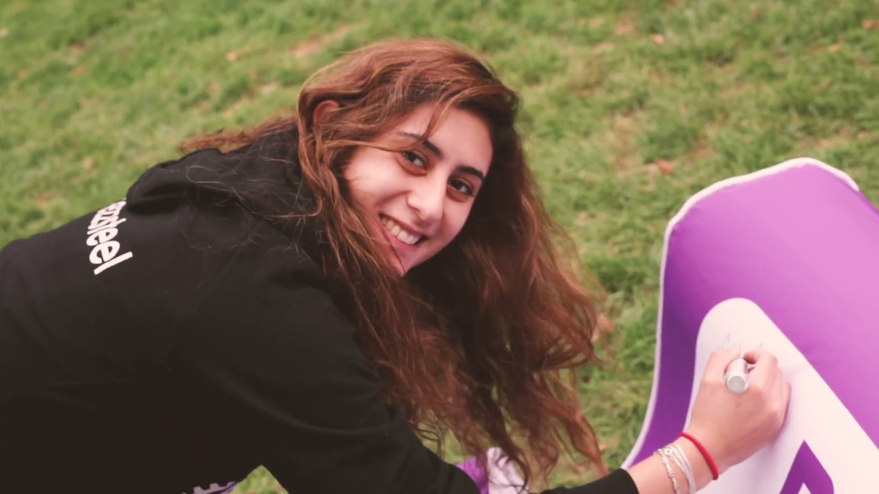 PSA road to Dubai players lounge - Nour El Sherbini
