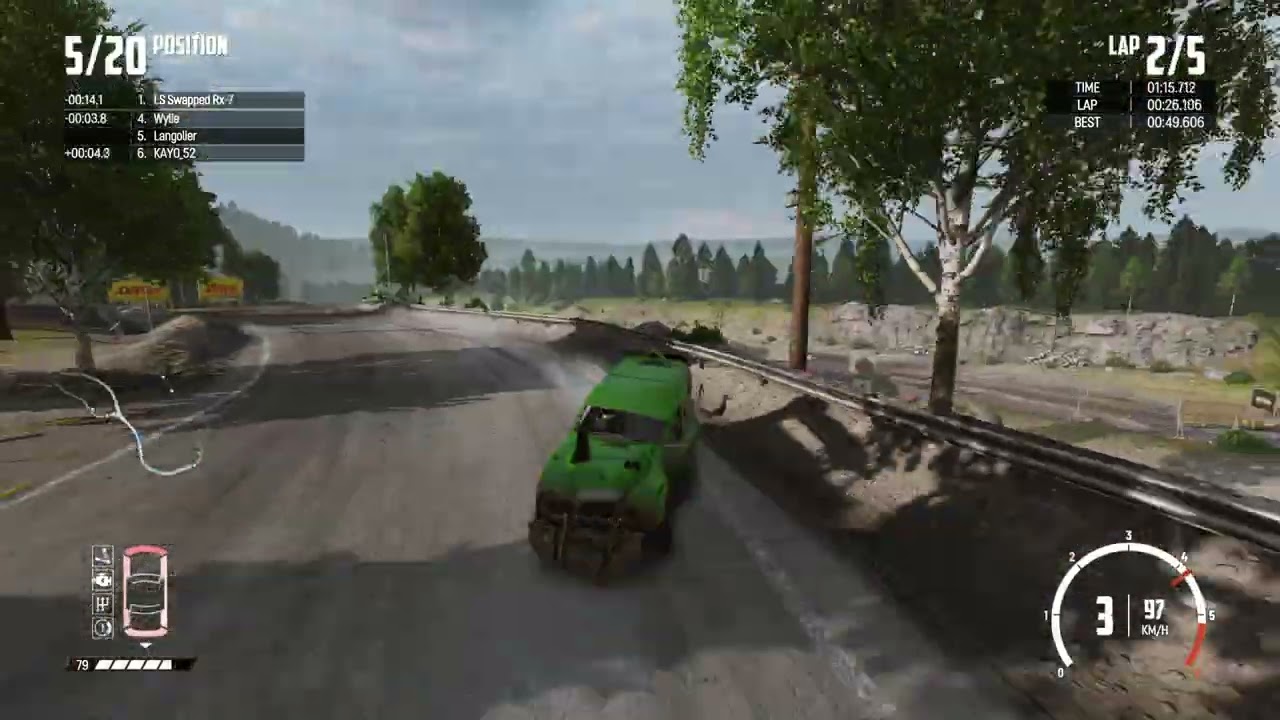 26 0124 Wreckfest Hearse on Clayridge Rev