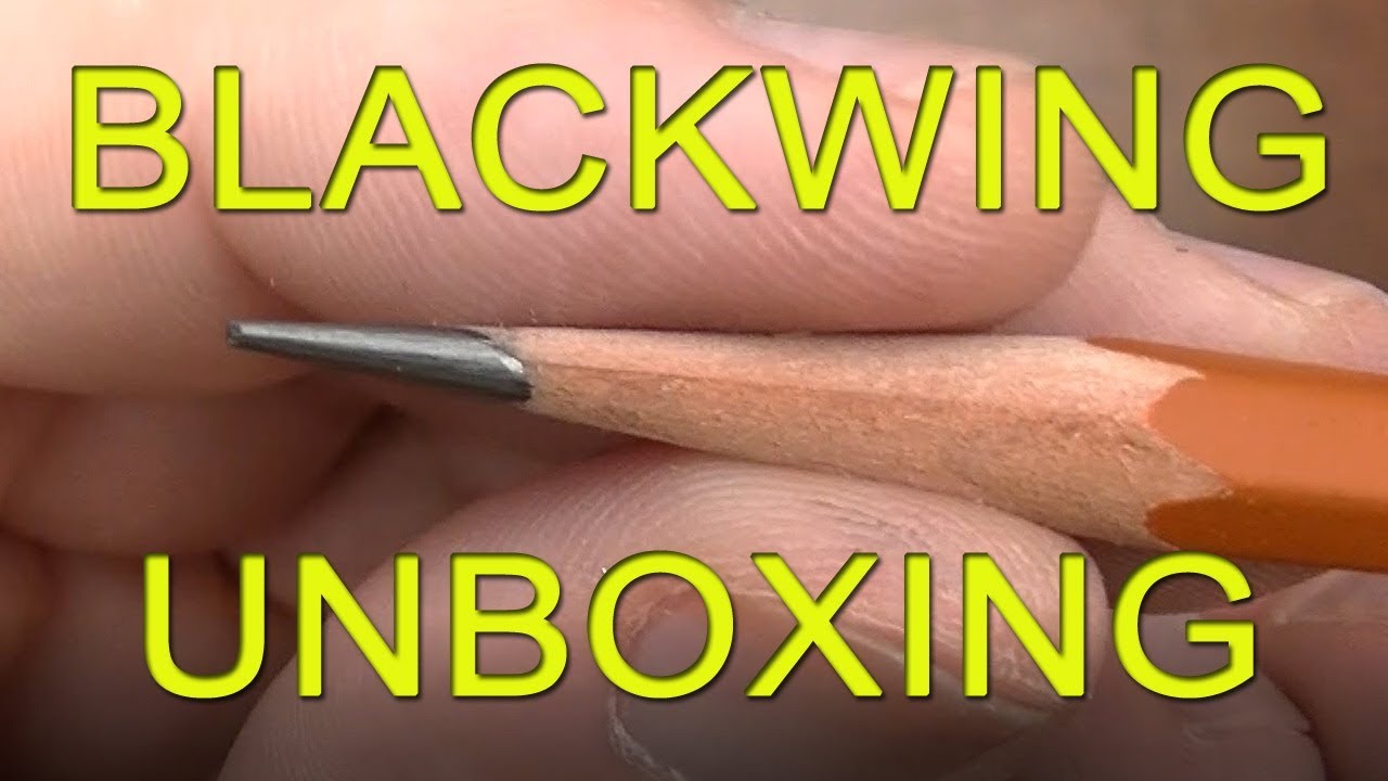 Blackwing Volume 4 UNBOXING | Pencils from Mars! Really?
