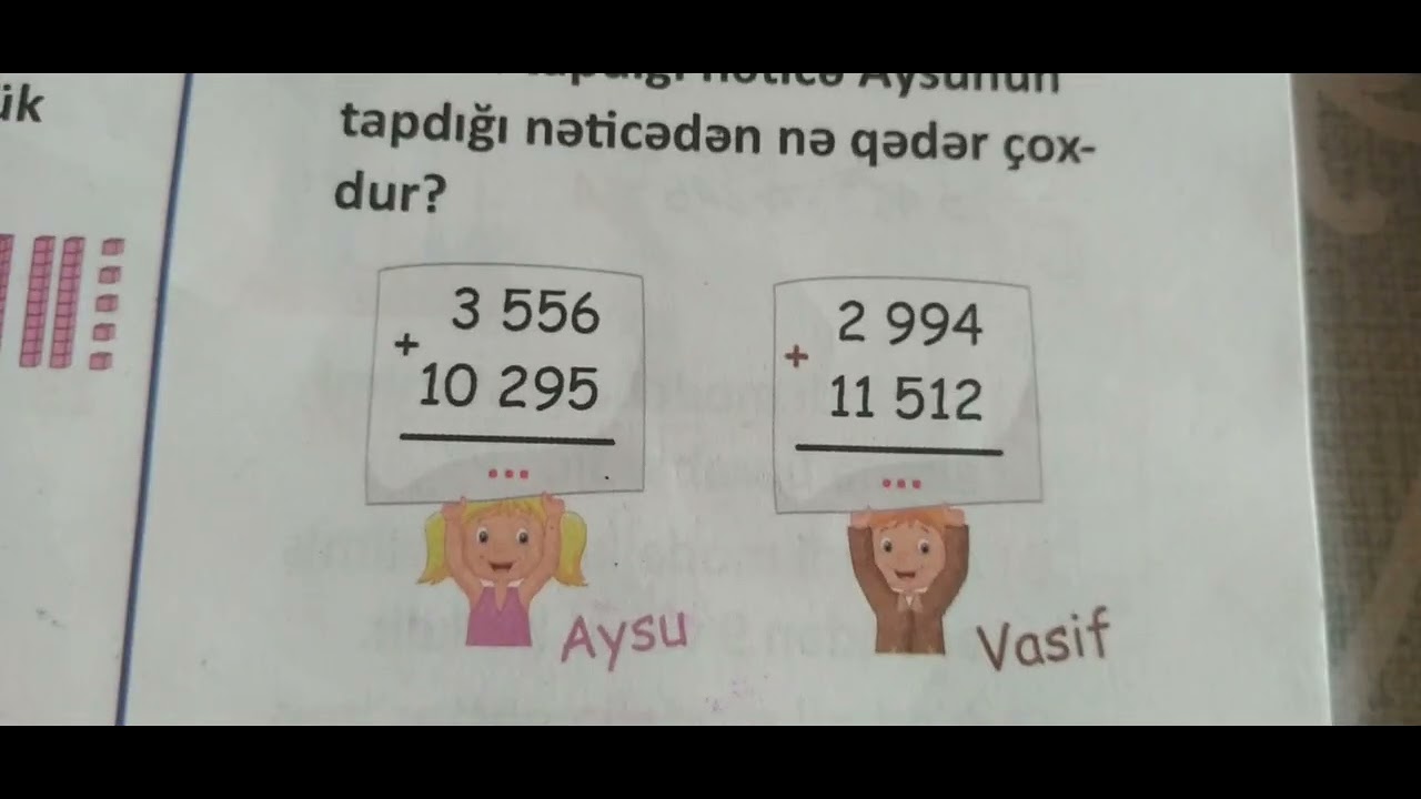 4‐cü sinif test nömrə-10 səh.23-24 Riyaziyyat fənni.Çinar yayımları Yarpaq testi