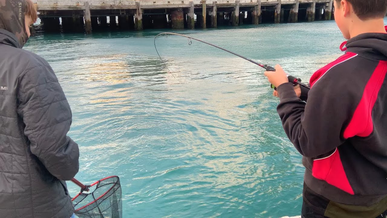 Softbaiting and mirco jigging in the heart of Wellington