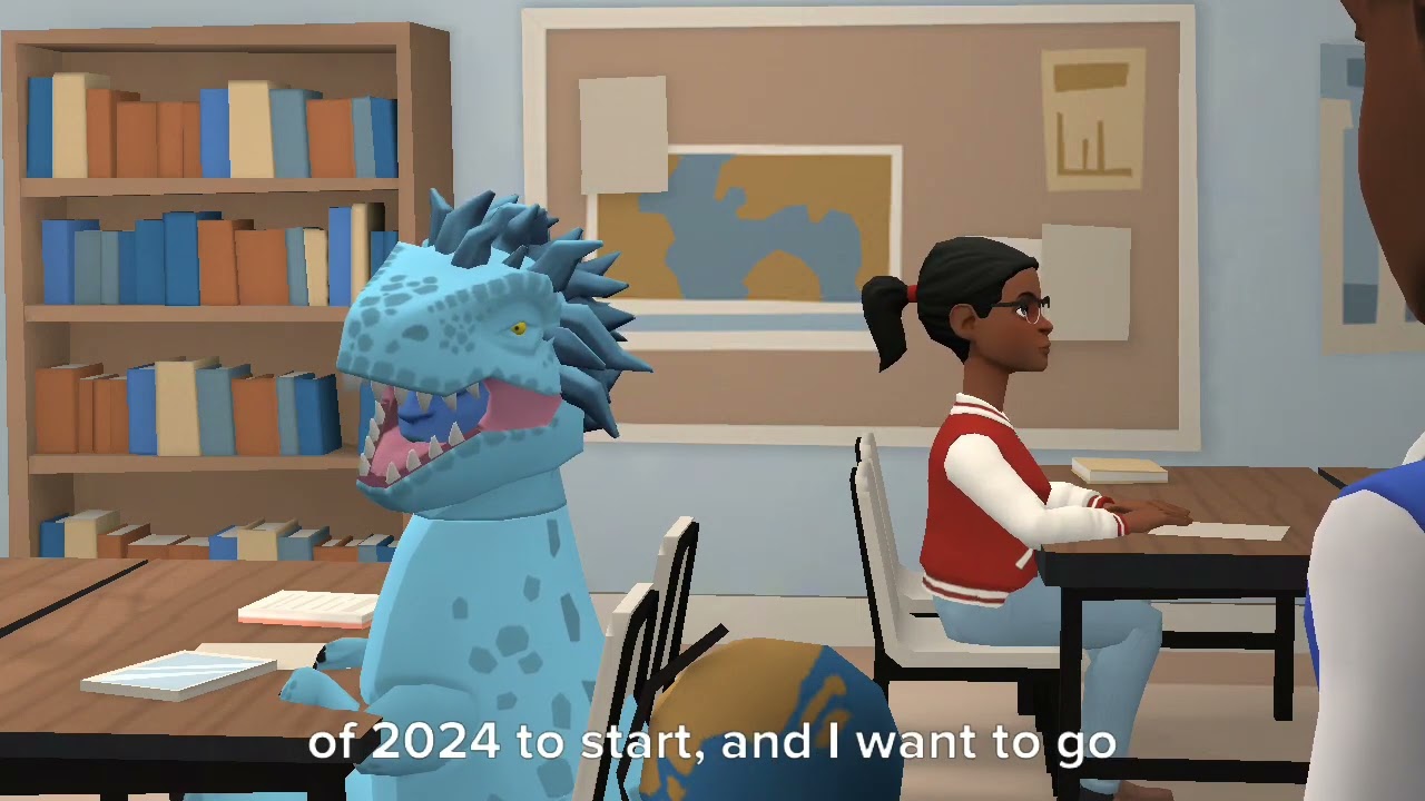 Ice Dinosaur gets his teacher sick/grounded