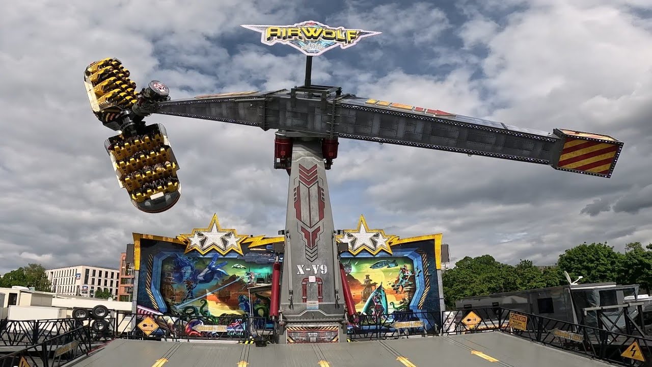 Airwolf - Weber ( Offride / POV ) [ 84. Frühlingsfest Stuttgart 2024 ]