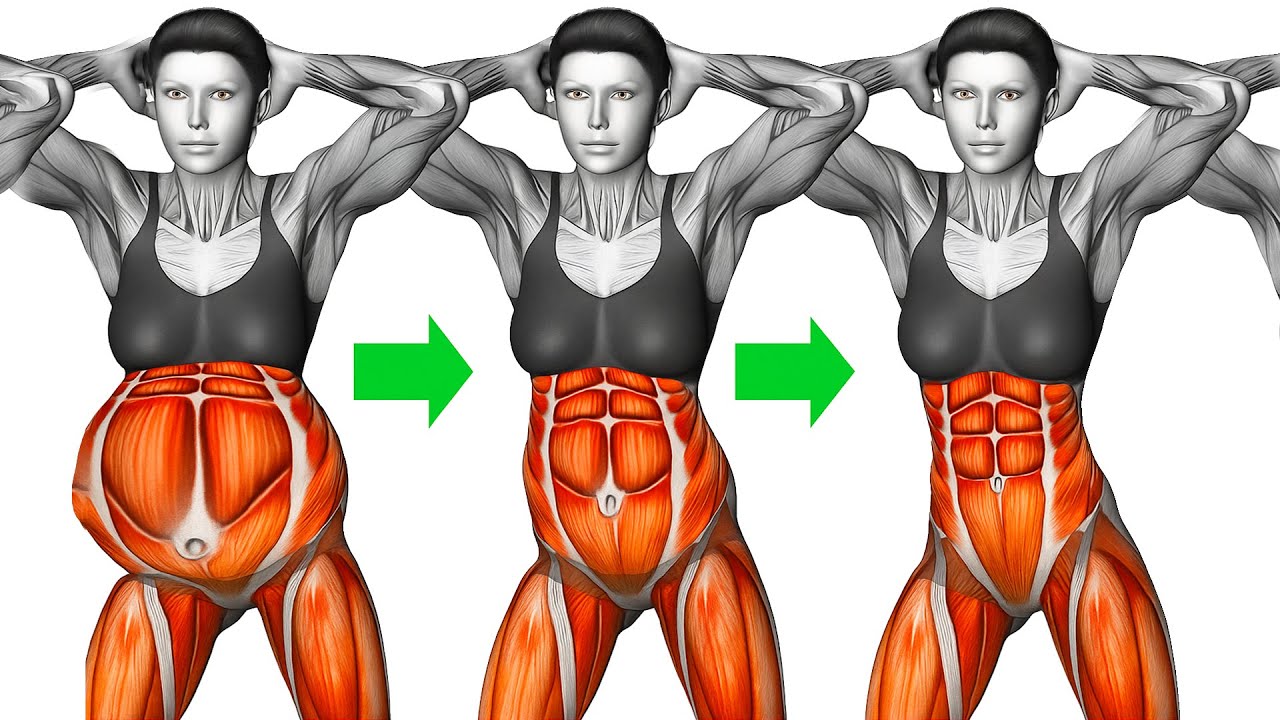 ➜ Lose Belly Fat Fast in 7 Days at Home | 30 Min Standing Abs Workout for Women That Really Works