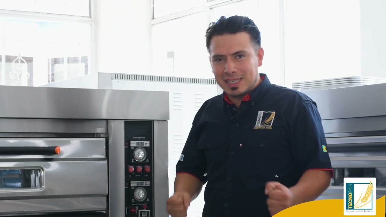 Conoce más de nuestro horno de 2 Gavetas - TECNOPAN CENTROAMÉRICA