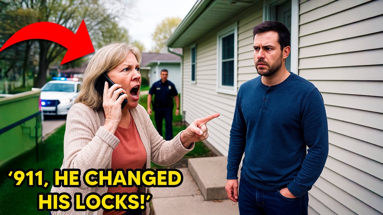 HOA Karen Calls 911 After Her “Master Key” Can’t Open My House — Unaware My Son Is The Dispatcher!