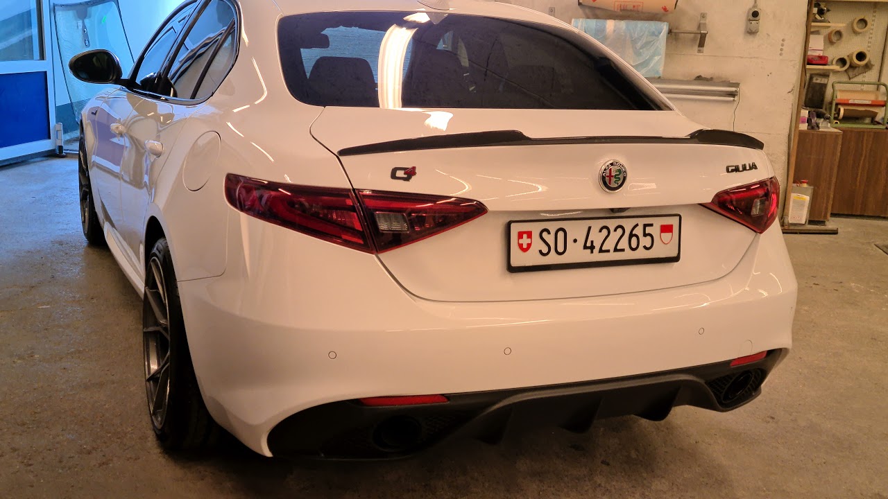 Alfa Giulia Veloce 280 cv Ragazzon saund