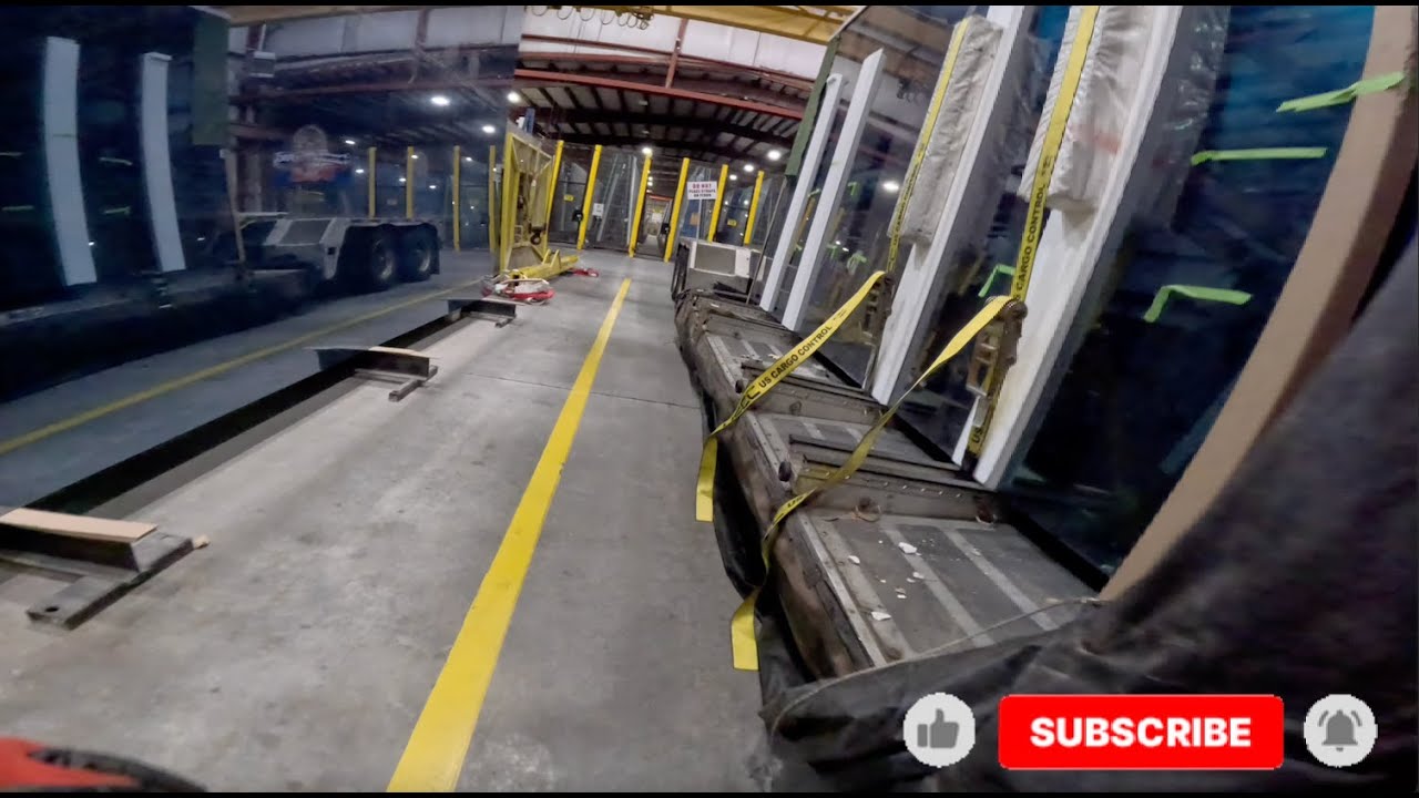 MAVERICK TRANSPORTATION GLASS DRIVER LIVE UNLOAD