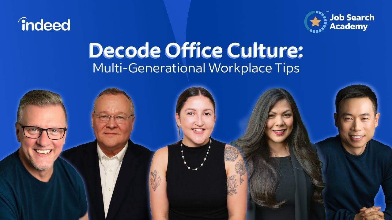 Expert Q&A on Multi-Generational Workplace Etiquette & Office Culture Tips | Indeed 🔴