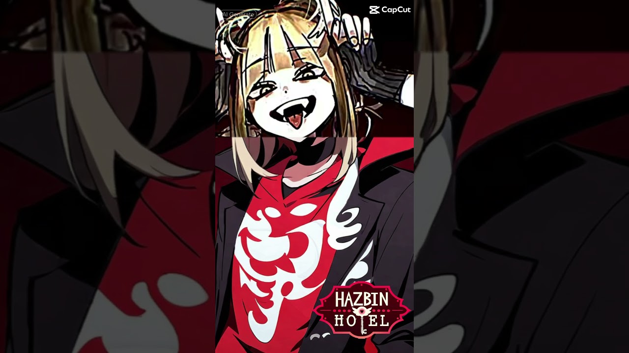 Toga as a Hazbin Hotel demon! #animeedit #mha #myheroacedamia #myheroacedemia #hazbinhotel #togaedit