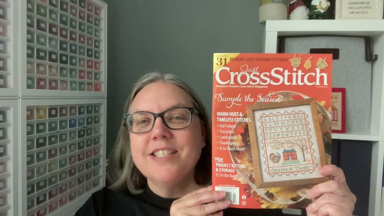 Flosstube Extra: Autumn 2025 Just Cross Stitch Magazine Flip Through