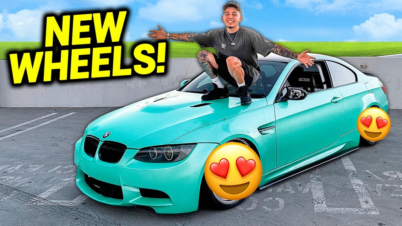NEW WHEELS FOR MY BMW E92 M3!!! *Rebuilding My First Car*