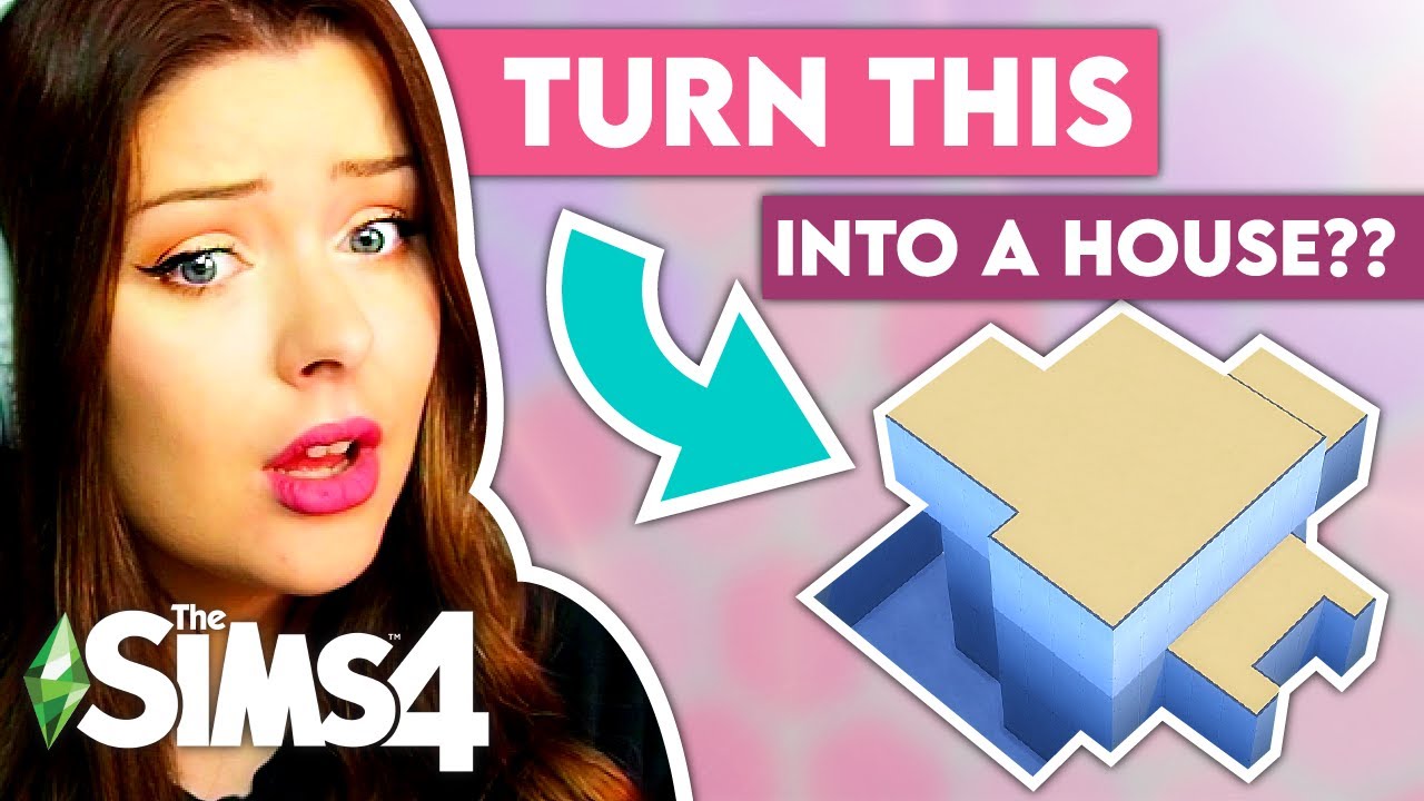 I Tried This IMPOSSIBLE Lilsimsie Shell Challenge in The Sims 4 // Sims 4 Build Challenge