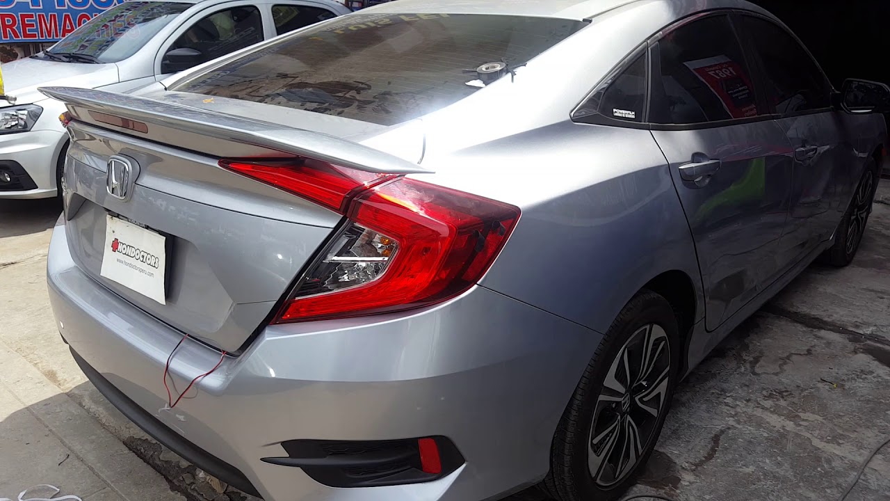 Honda Civic 2016 / 2018 : Aleron RS (ya pintado, presentado)
